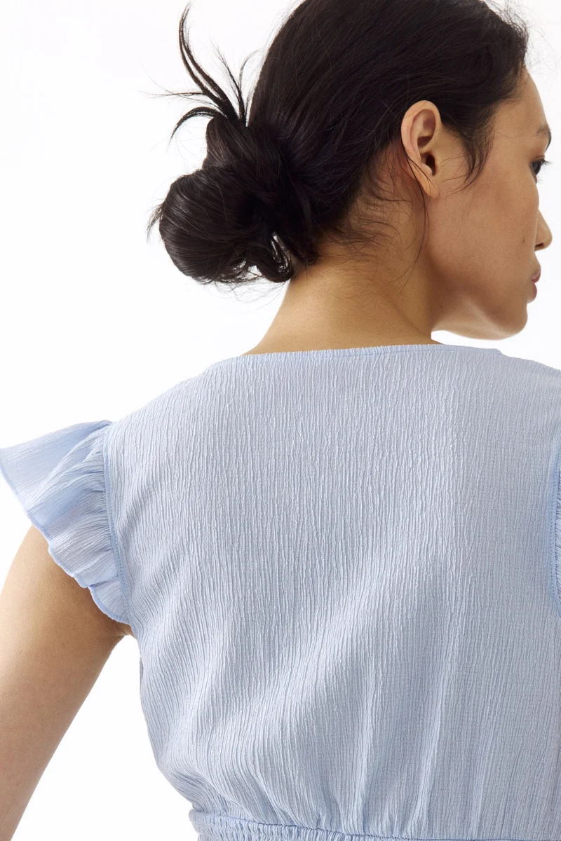 Textured Jersey Top