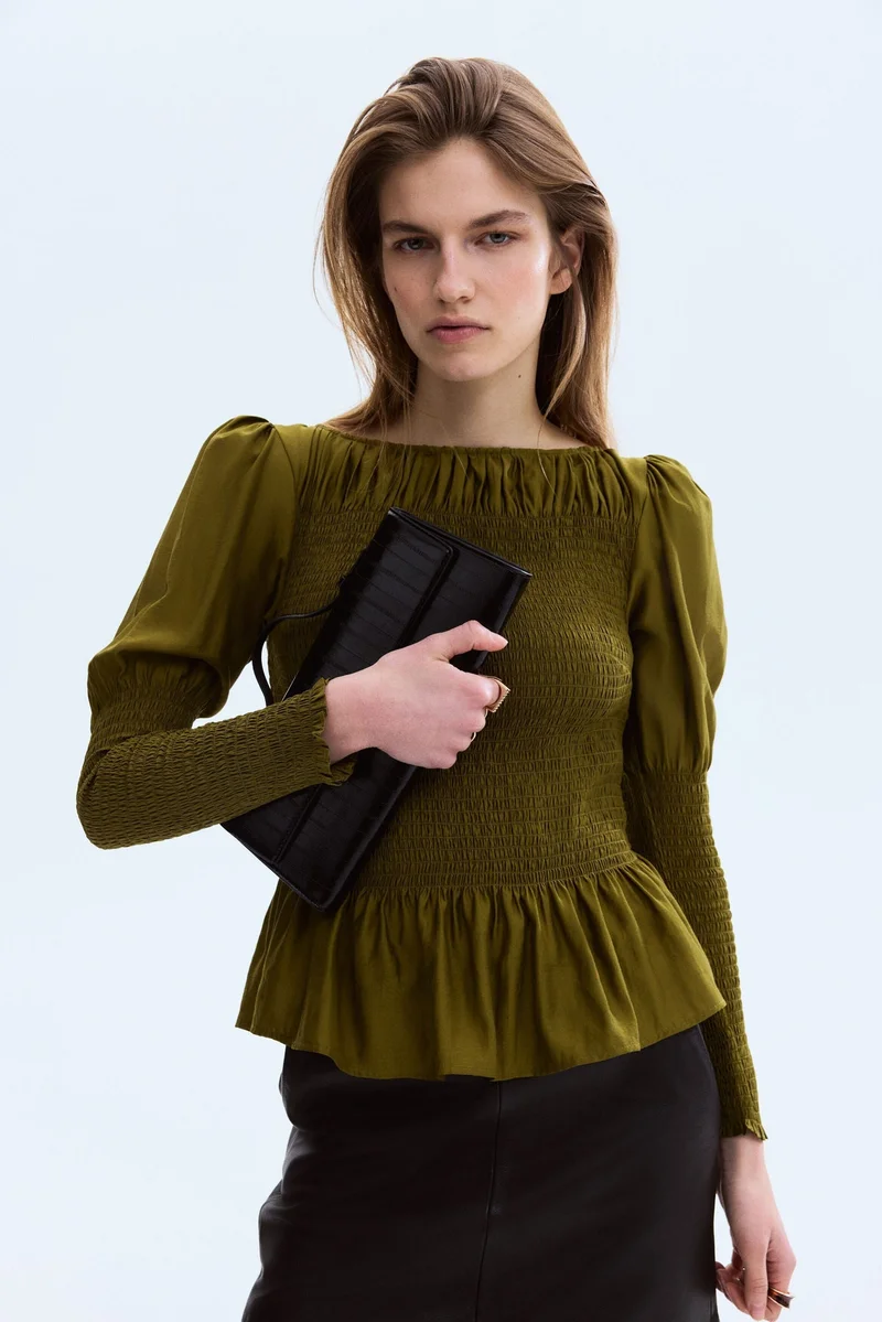 Smocked Blouse