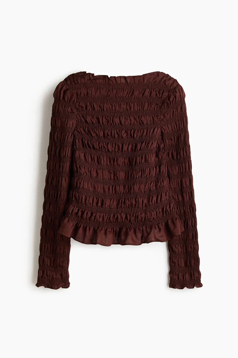 Smocked top