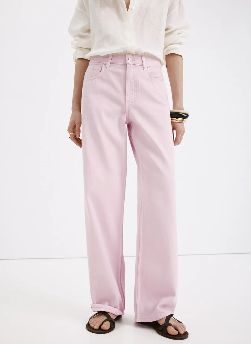 Straight Low-Waist Jeans