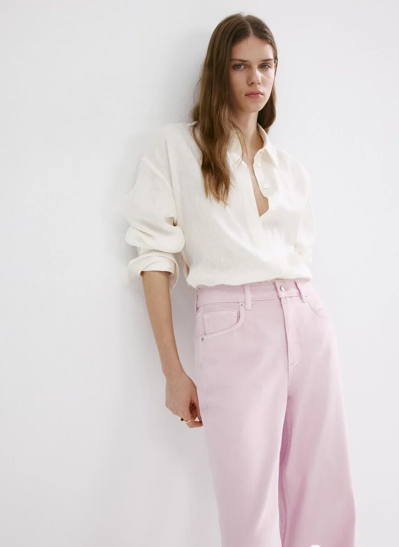 Straight Low-Waist Jeans