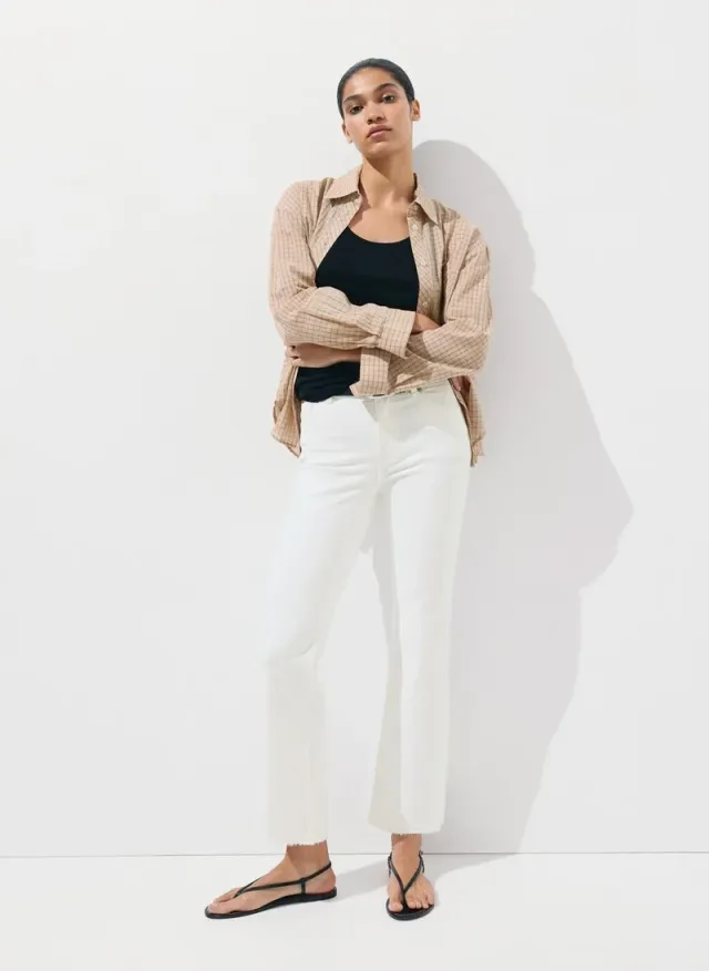 Flared Cropped Jeans Sienna – image 4