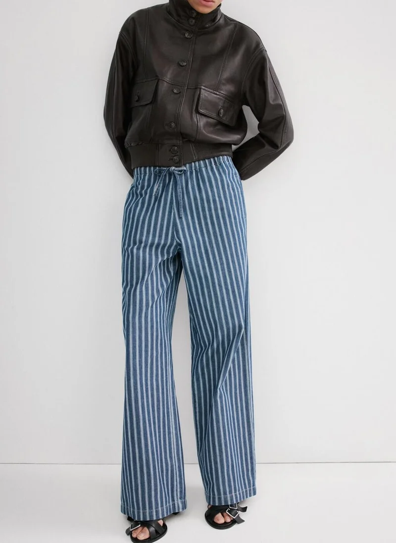 Striped Jeans