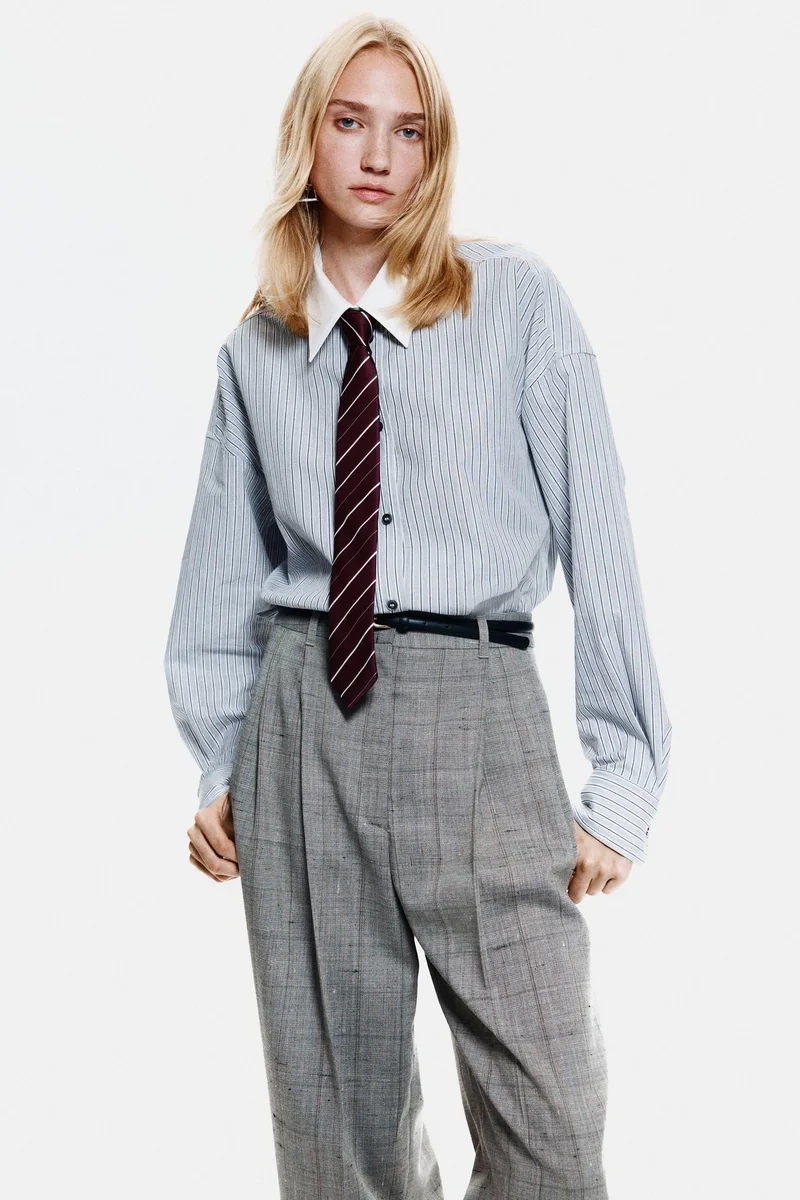 Oversized Poplin Shirt