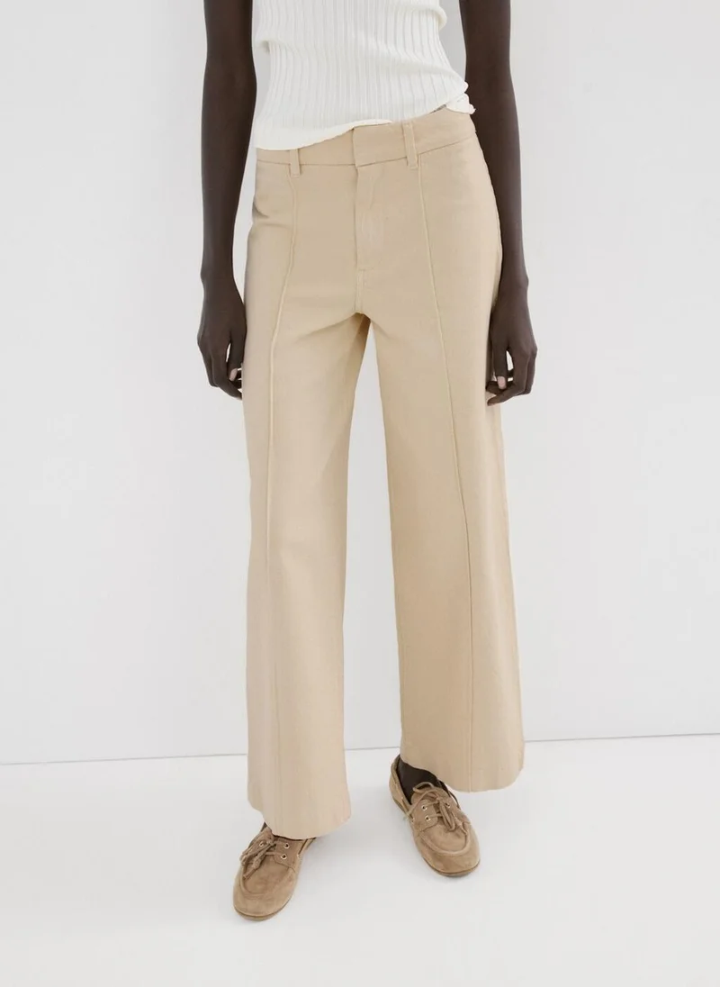 High-Waist Wide Leg Jeans