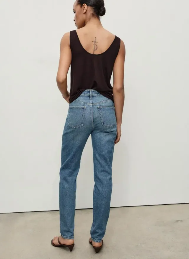 Newmom High-Rise Jeans Blue – image 2