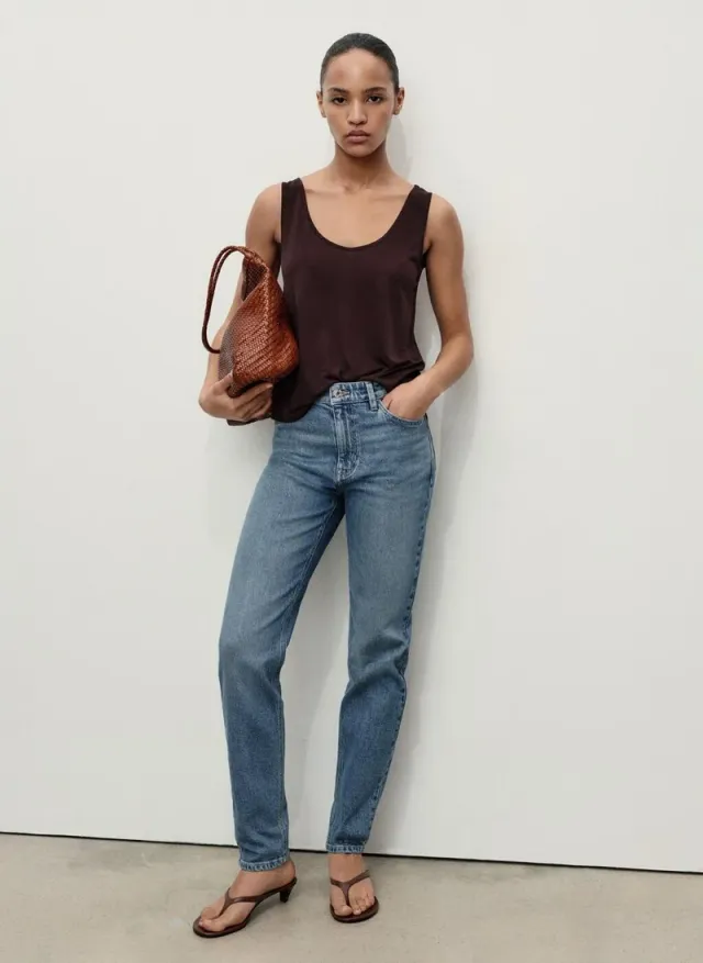 Newmom High-Rise Jeans Blue – image 4