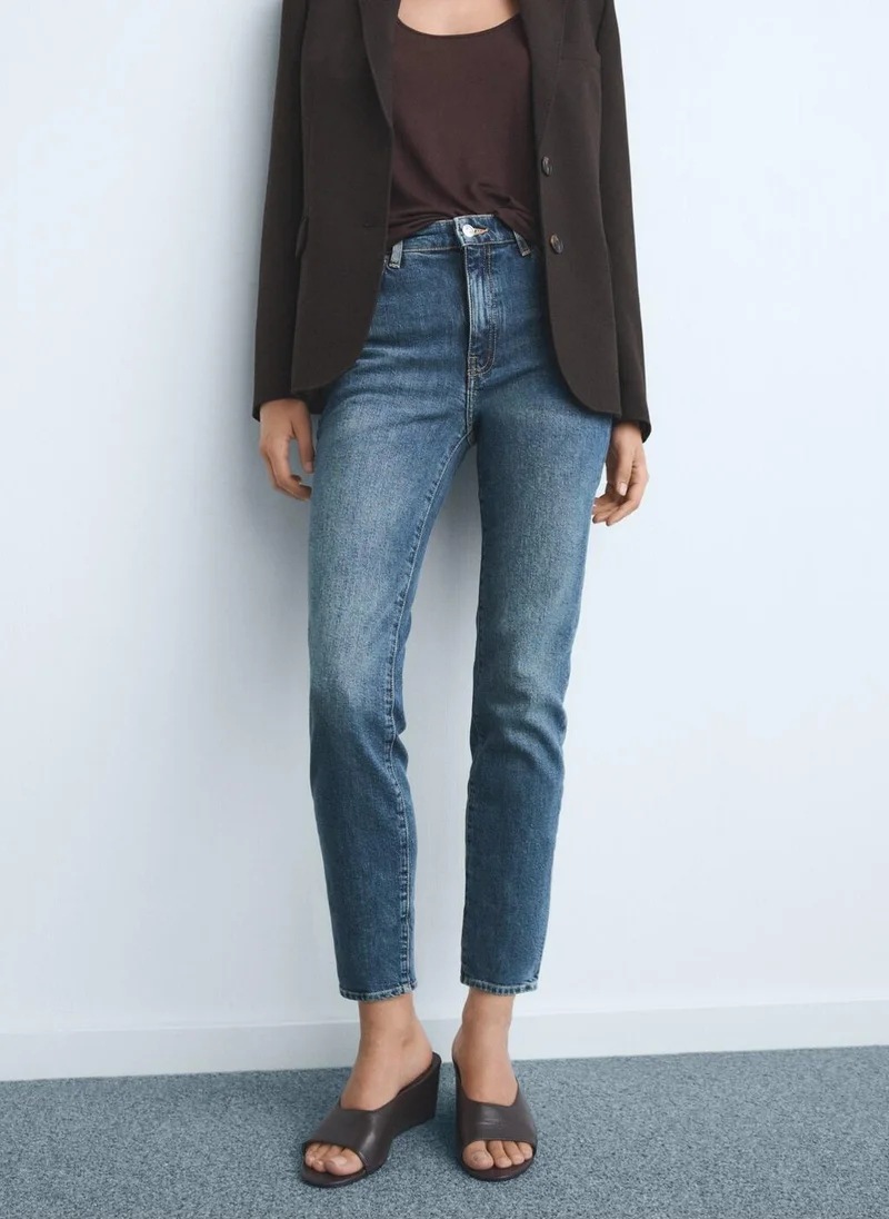 Claudia Slim-fit Cropped Jeans