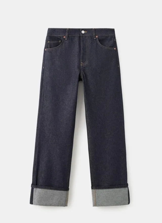 Turned-up Straight Jeans – image 6