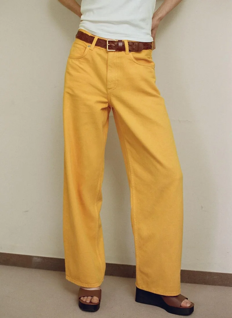 Straight Low-Waist Jeans