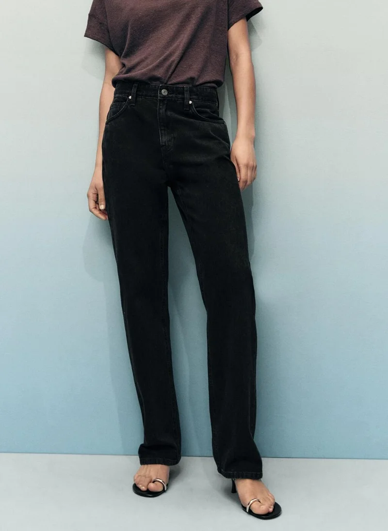 Matilda High-Rise Straight Jeans