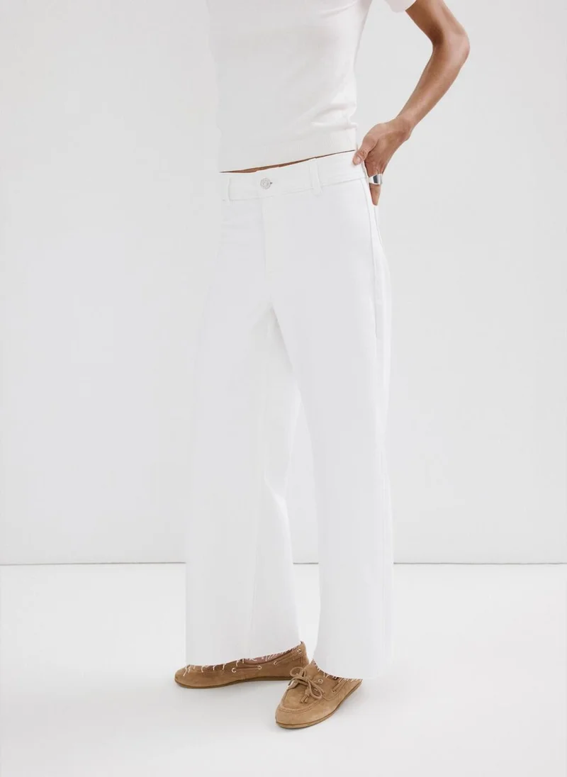 Catherin Culotte High-Rise Jeans