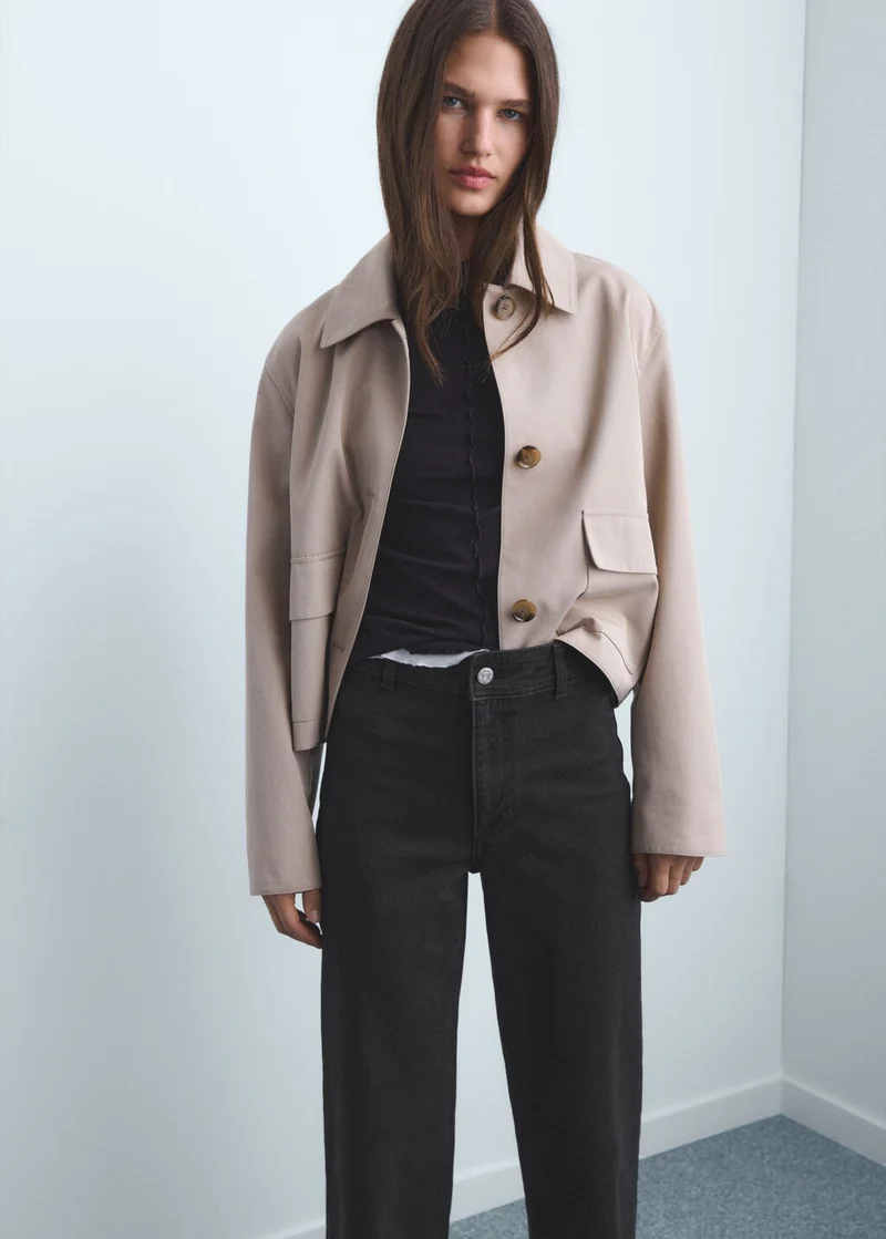 Catherin High-Rise Culotte Jeans