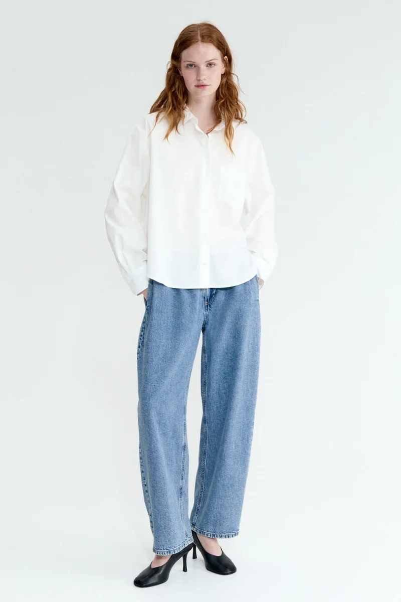 Oversized Poplin Shirt