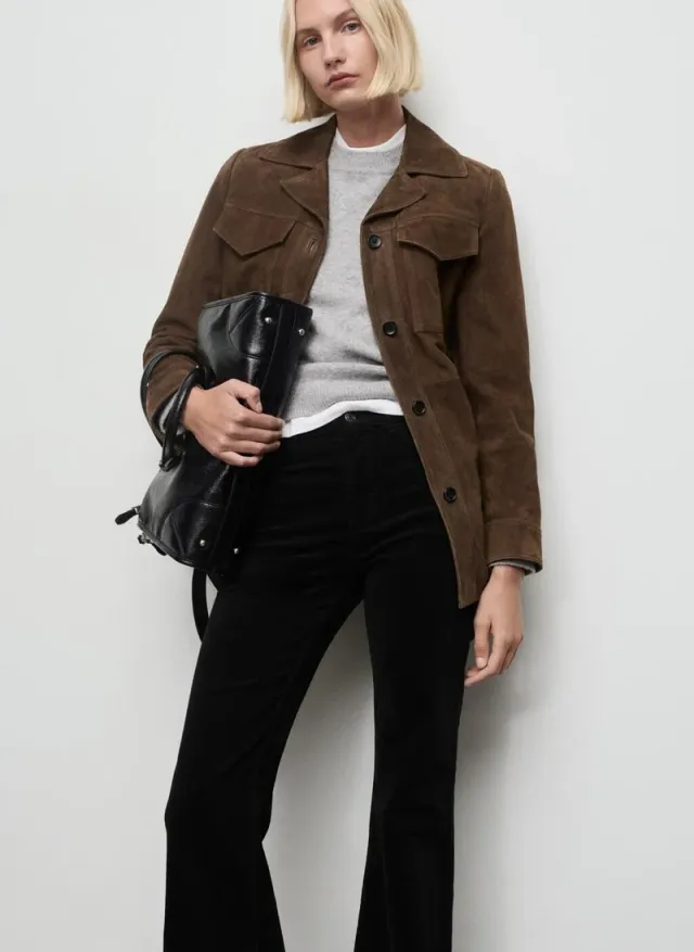 Velvet Flared Jeans – image 4