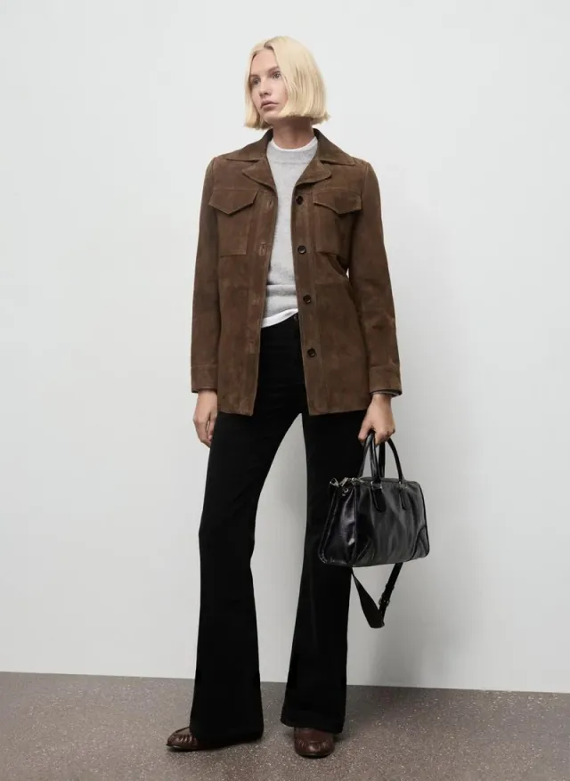 Velvet Flared Jeans – image 5