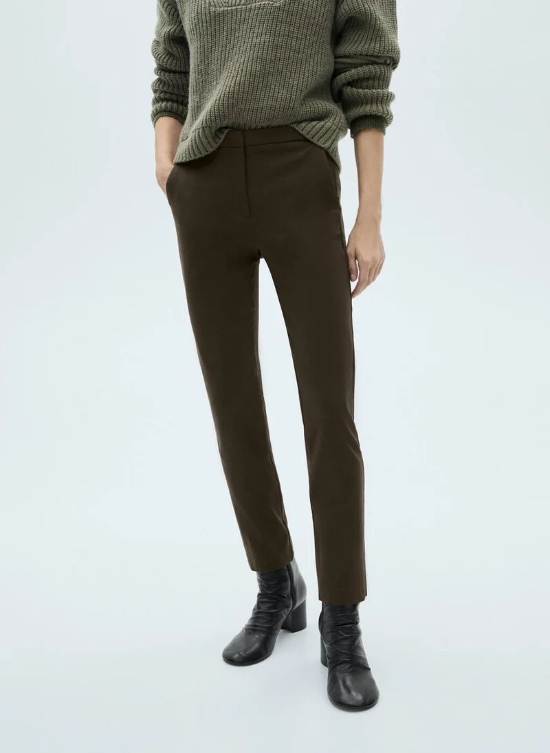 Skinny Crop Trousers