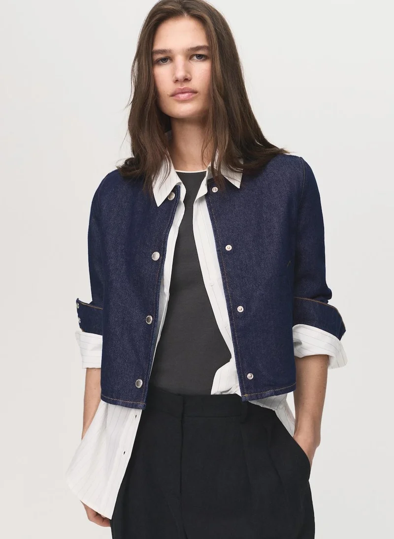 Crop Denim Jacket