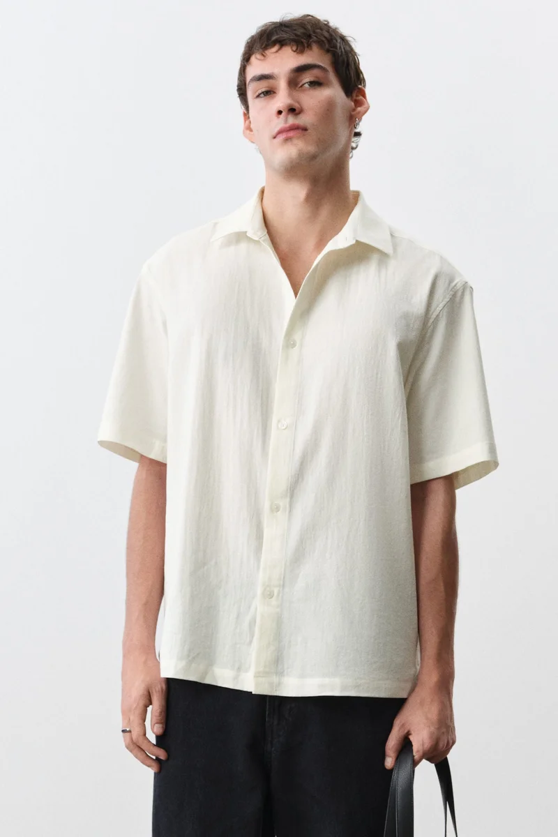Regular Fit Textured Shirt