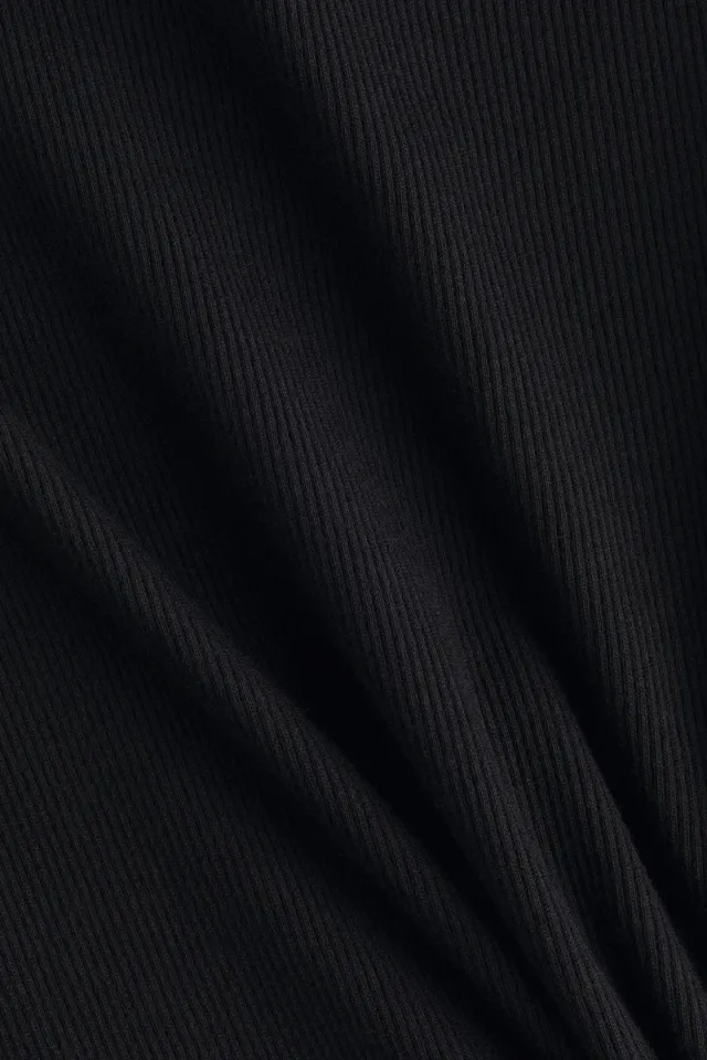 Ribbed Cotton T-Shirt – image 6