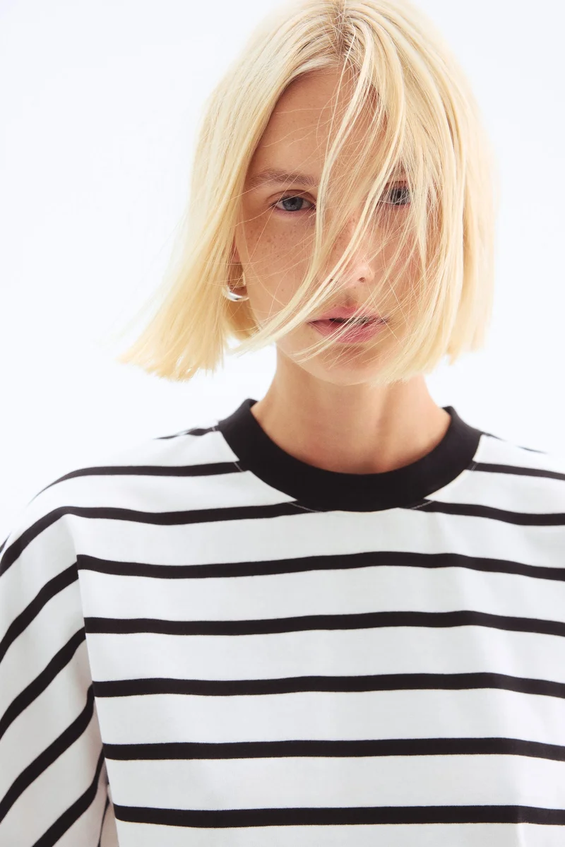 Waisted Cotton T-Shirt