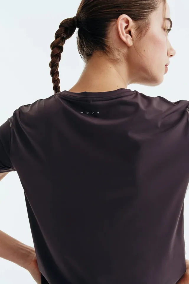 Cooling DryMove™ Running T-shirt Lilac Purple Dark – image 2