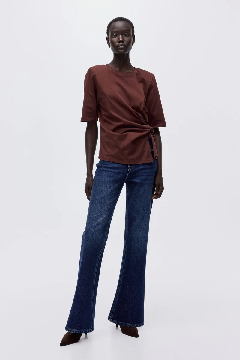 Twist-Detail T-Shirt