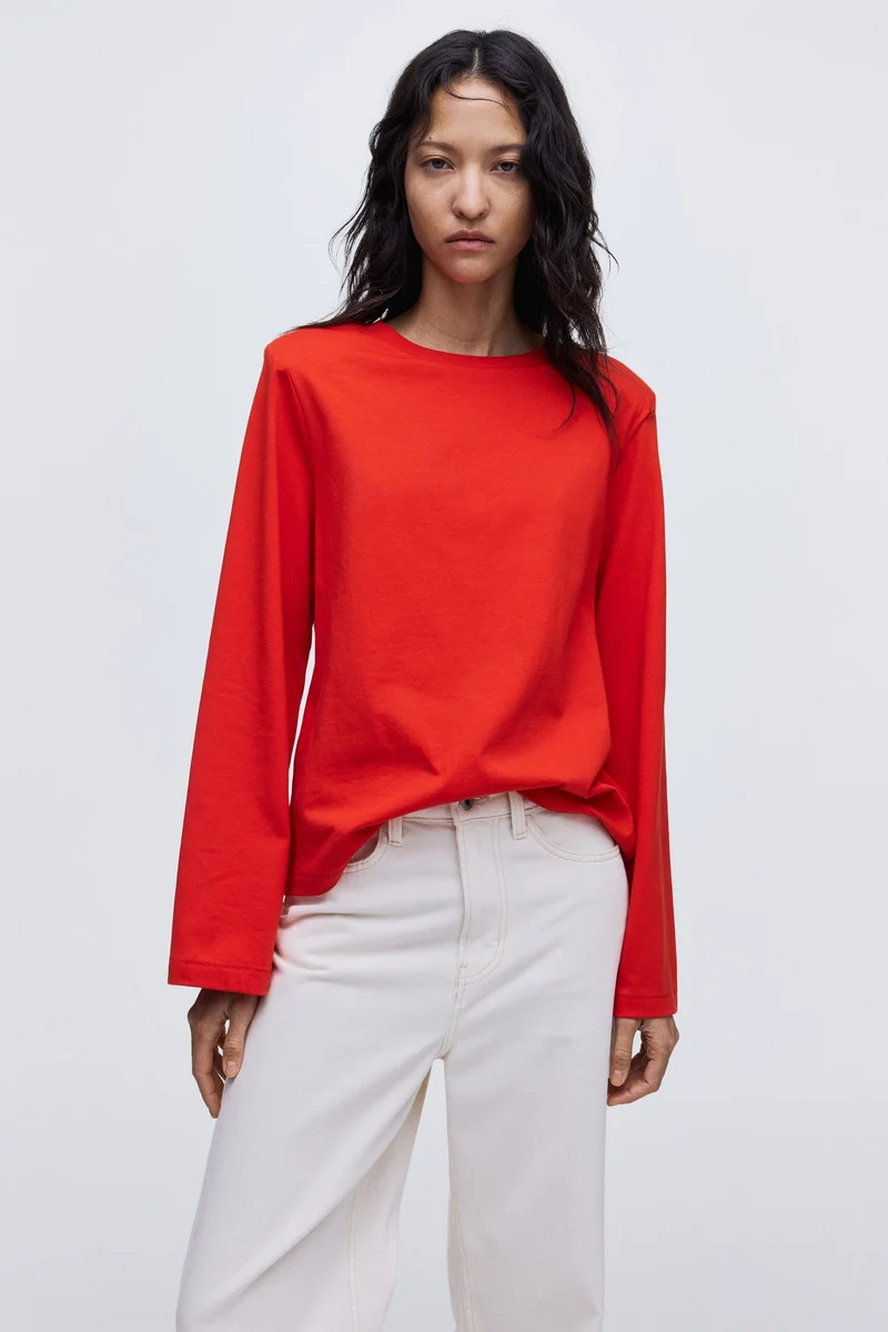 Shoulder-pad Top