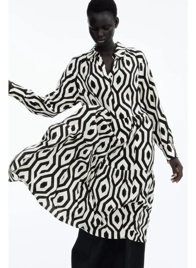 Viscose Shirt Dress