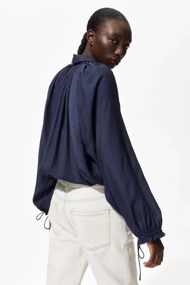 Oversized Drawstring Shirt – image 4