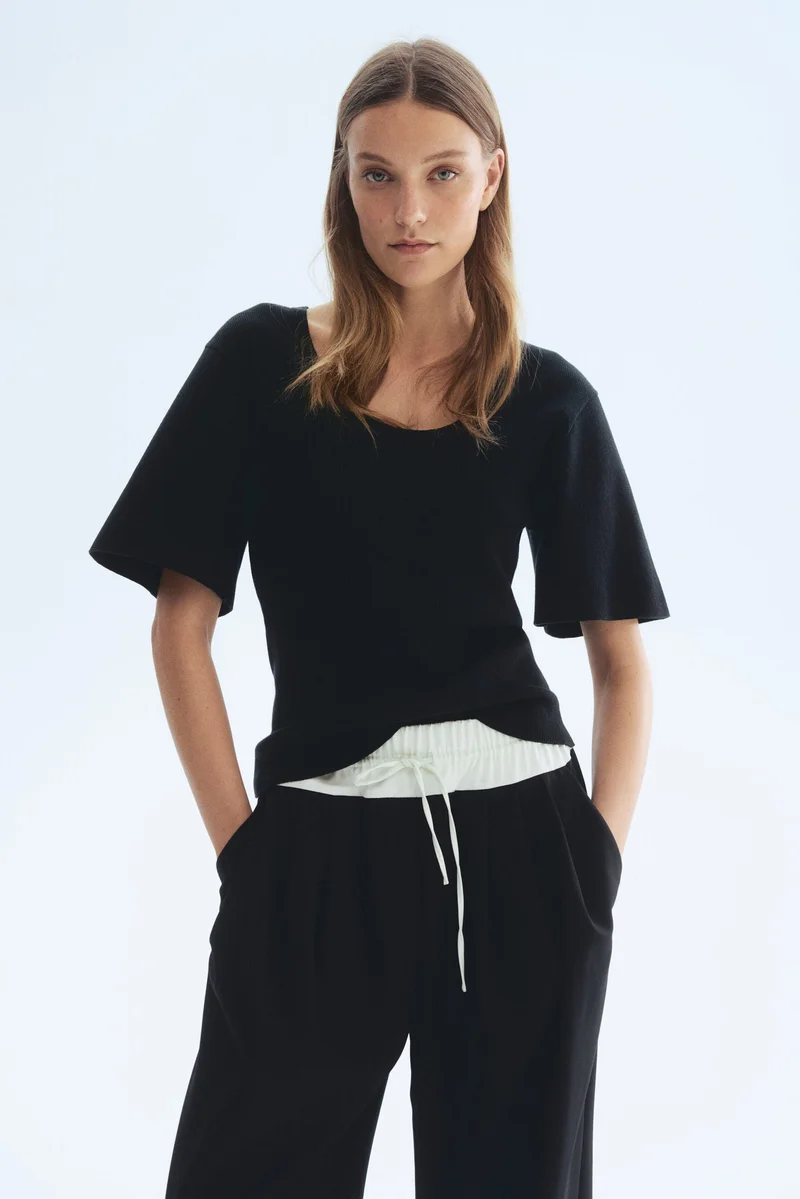 Fine-Knit Tee