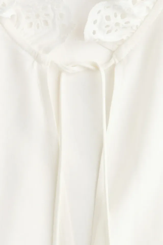 Frill-trimmed Blouse – image 4