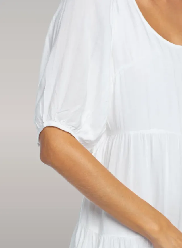 Open Back Tiered Mini Dress – image 5