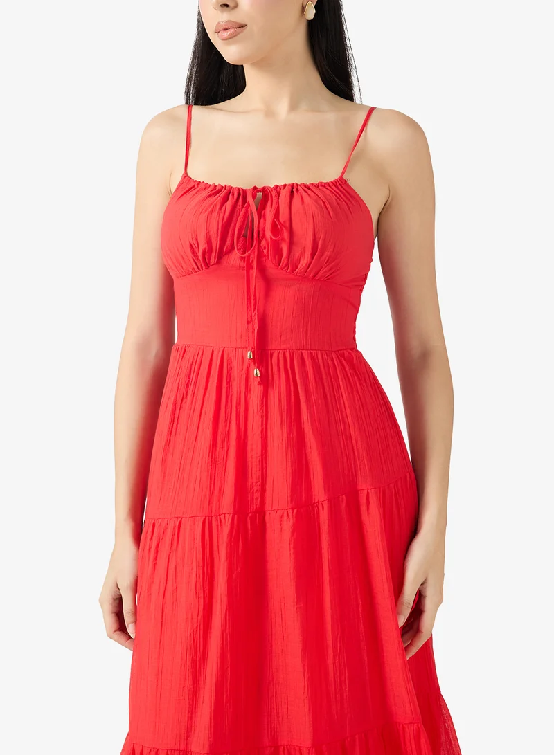 فستان صيفي بربطة