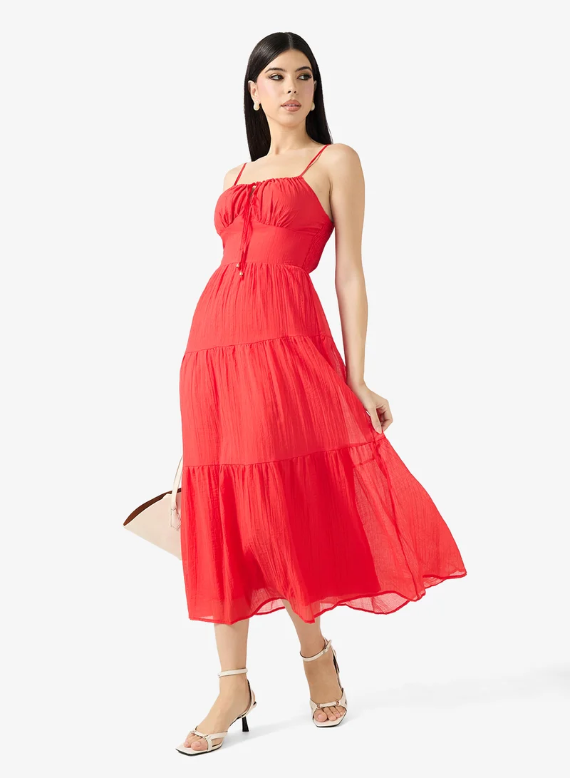 Summer Tie-Up Dress