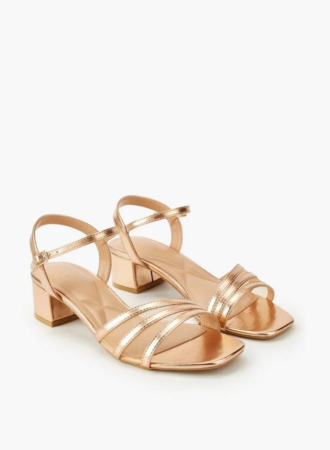 Women's Block Heel Strap Sandals