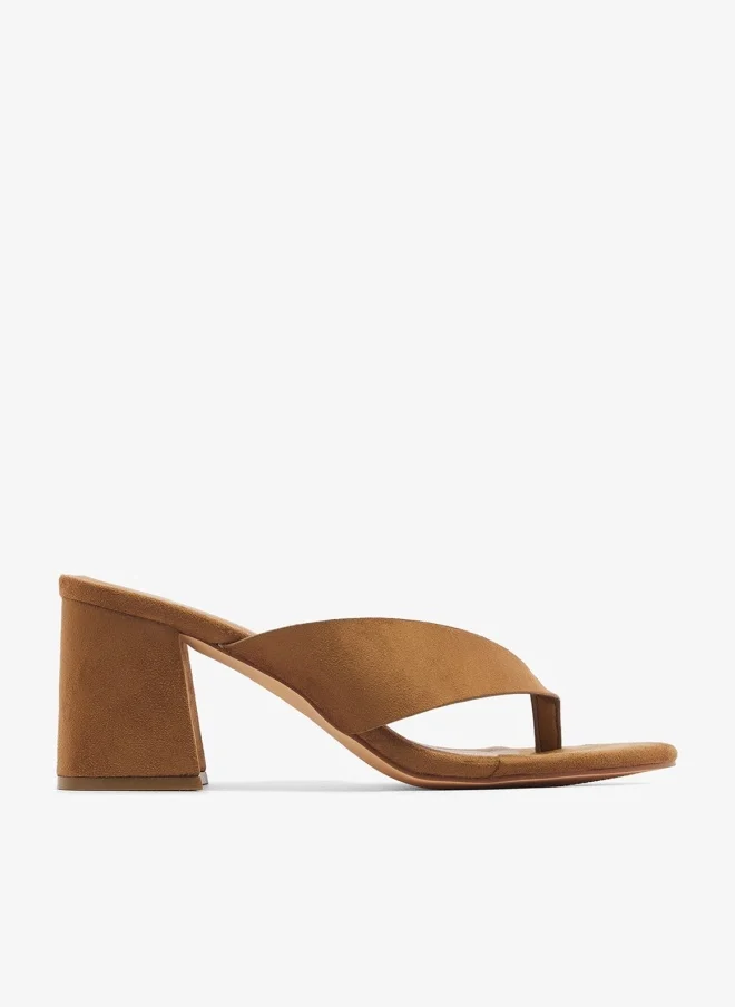Elle Single Strap High-Heel Sandals