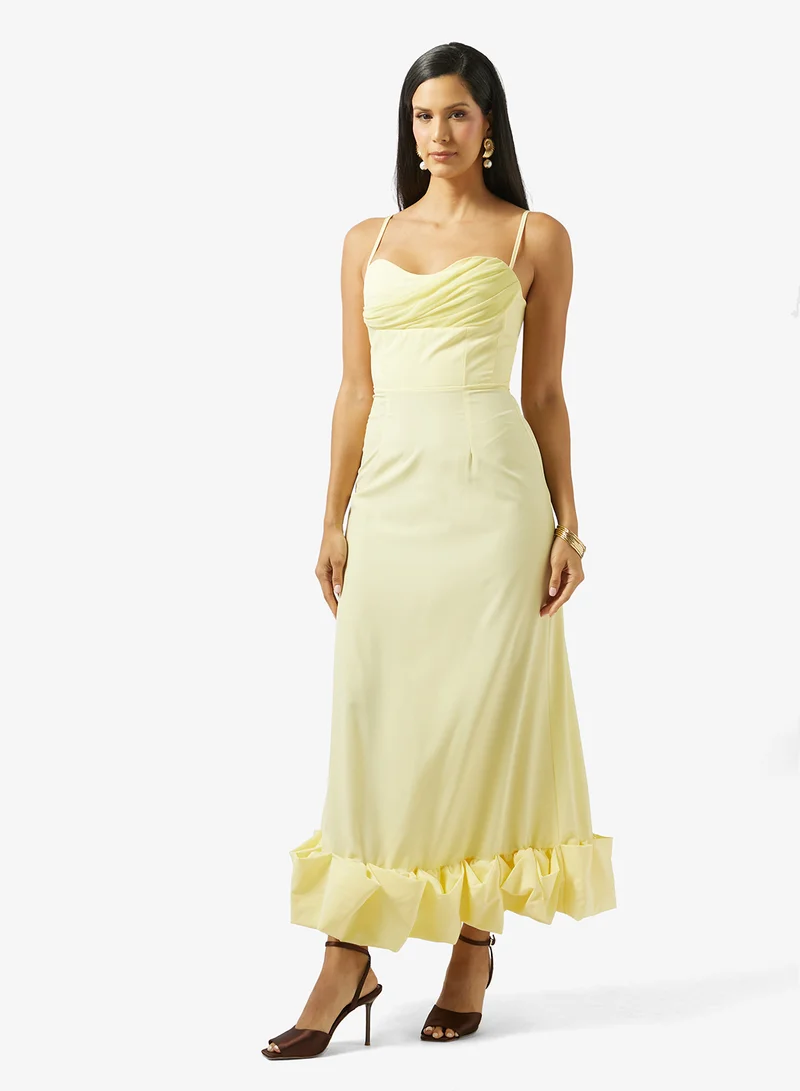 Summer Ruffled Hem Dress