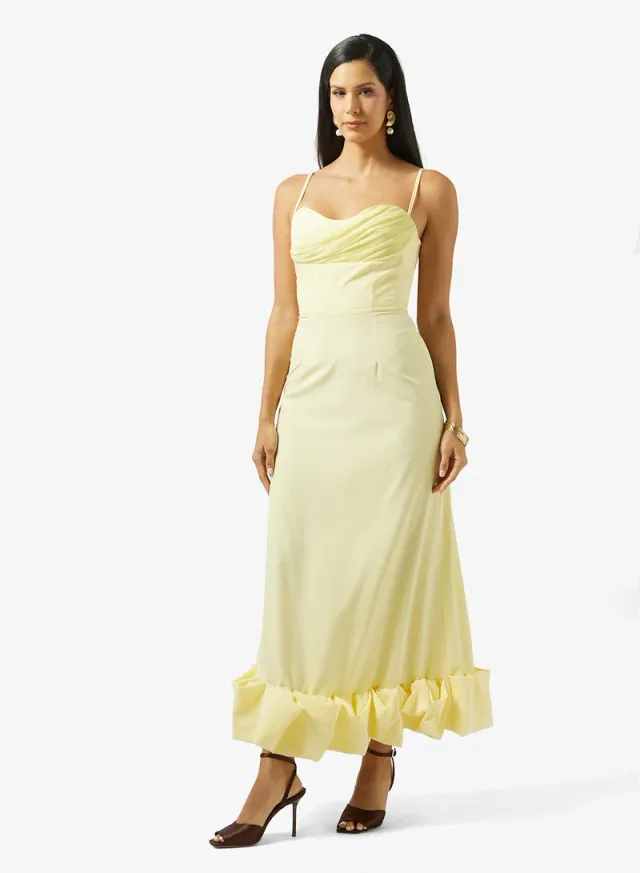 Summer Ruffled Hem Dress