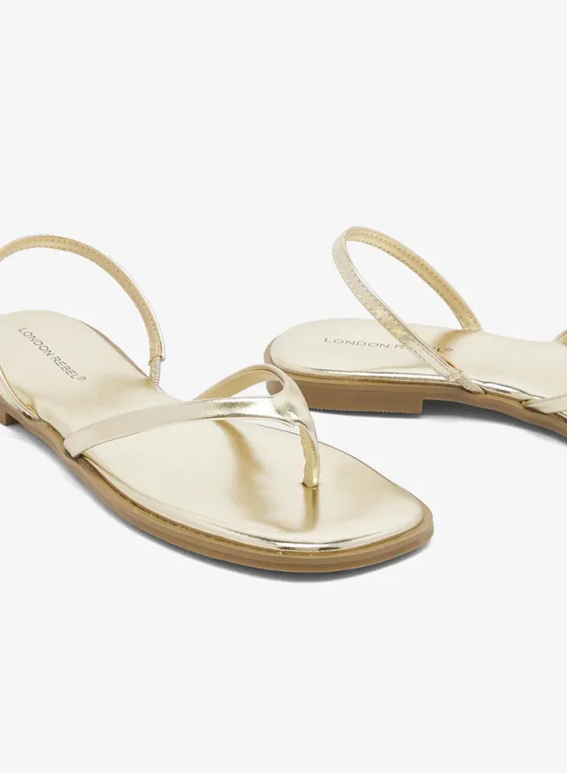 Florie Flat Multi Strap Flip Flops – image 5
