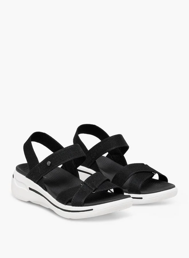 Flora Bella Women's Textured Comfort Sandals