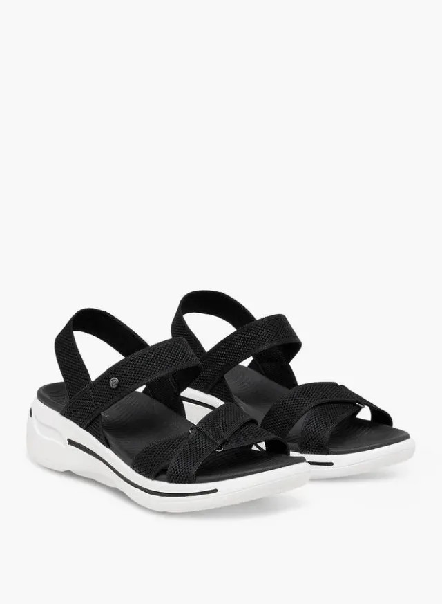 Flora Bella Women's Textured Comfort Sandals