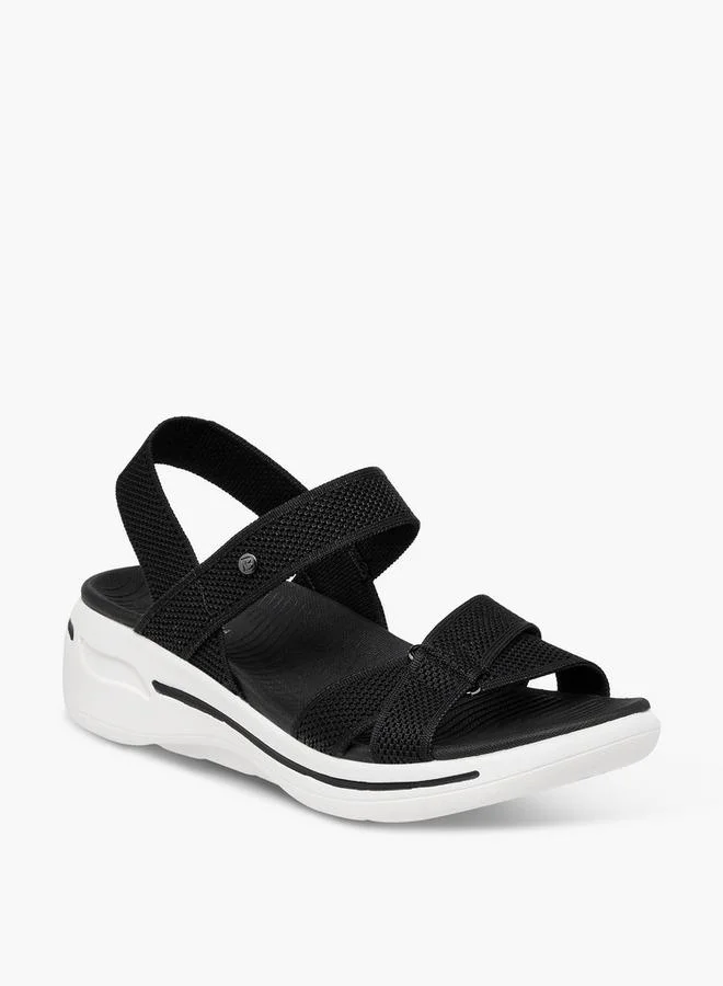 اشتري فلورا بيلا من شو إكسبرس GOLD Flora Bella Women Textured Comfort Sandals للنساء في الإمارات