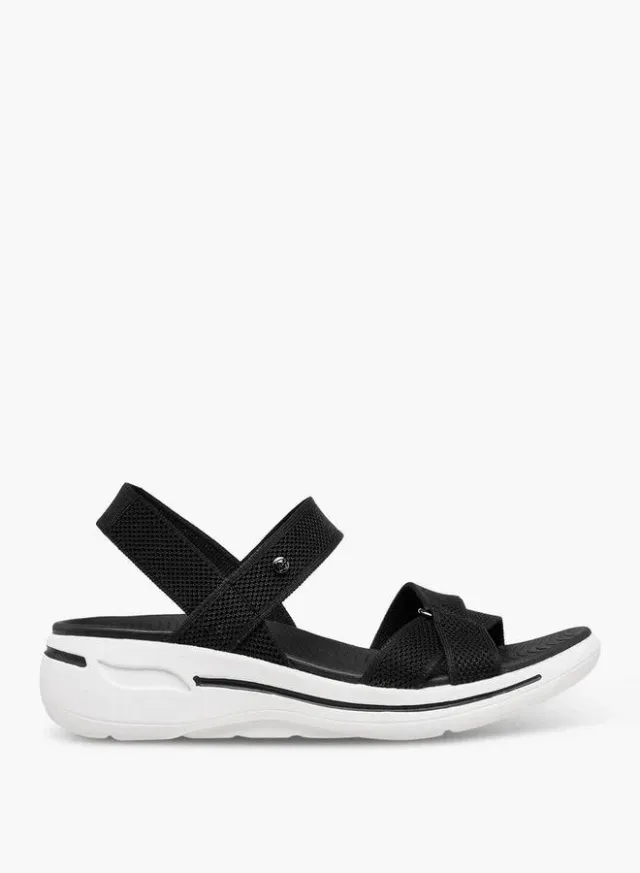 Flora Bella Women's Textured Comfort Sandals – image 3