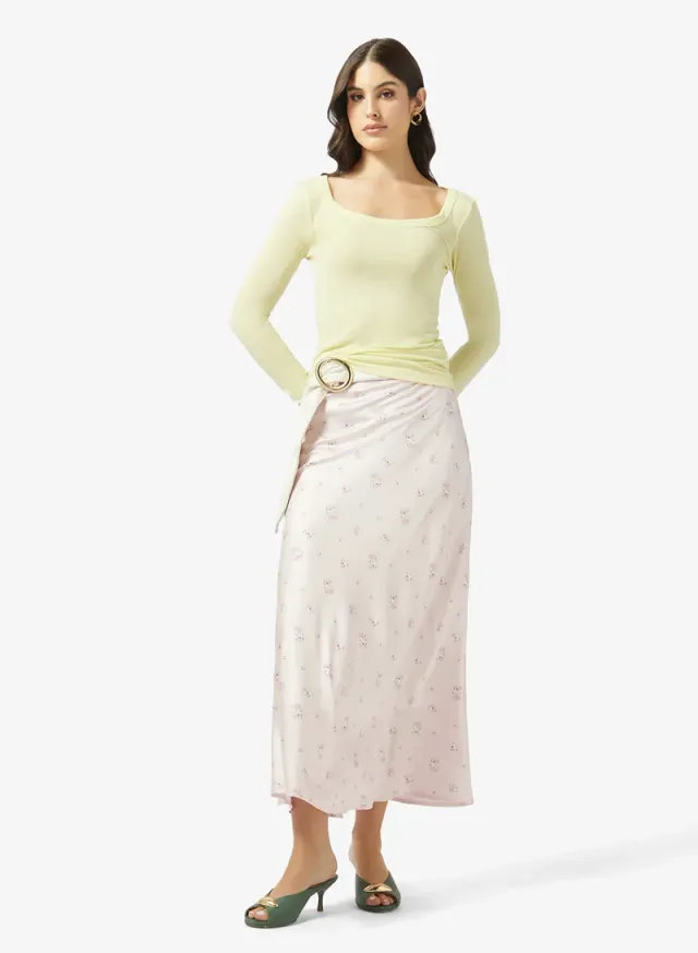 Ditsy Print Skirt – image 2