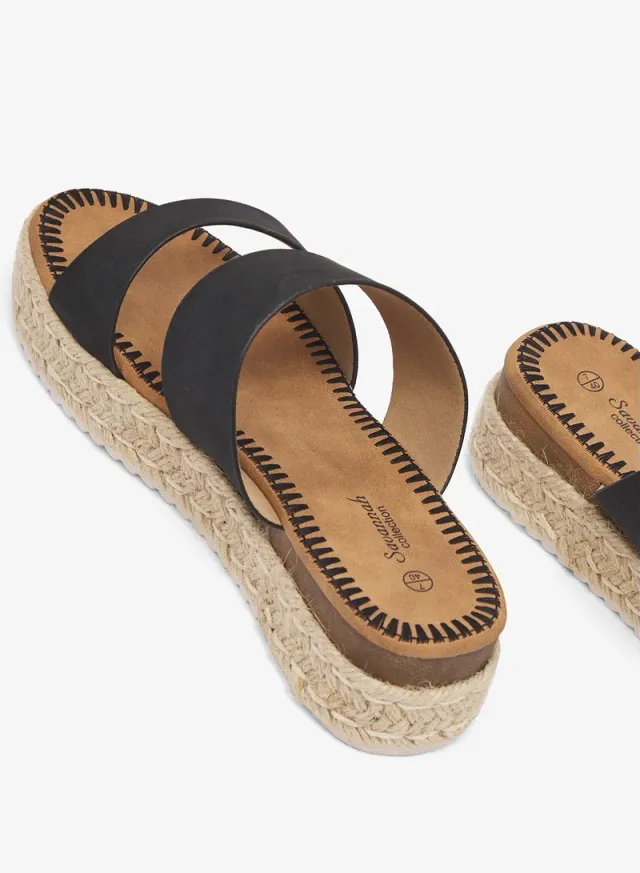 Low Wedged Flatform Sandal – image 4