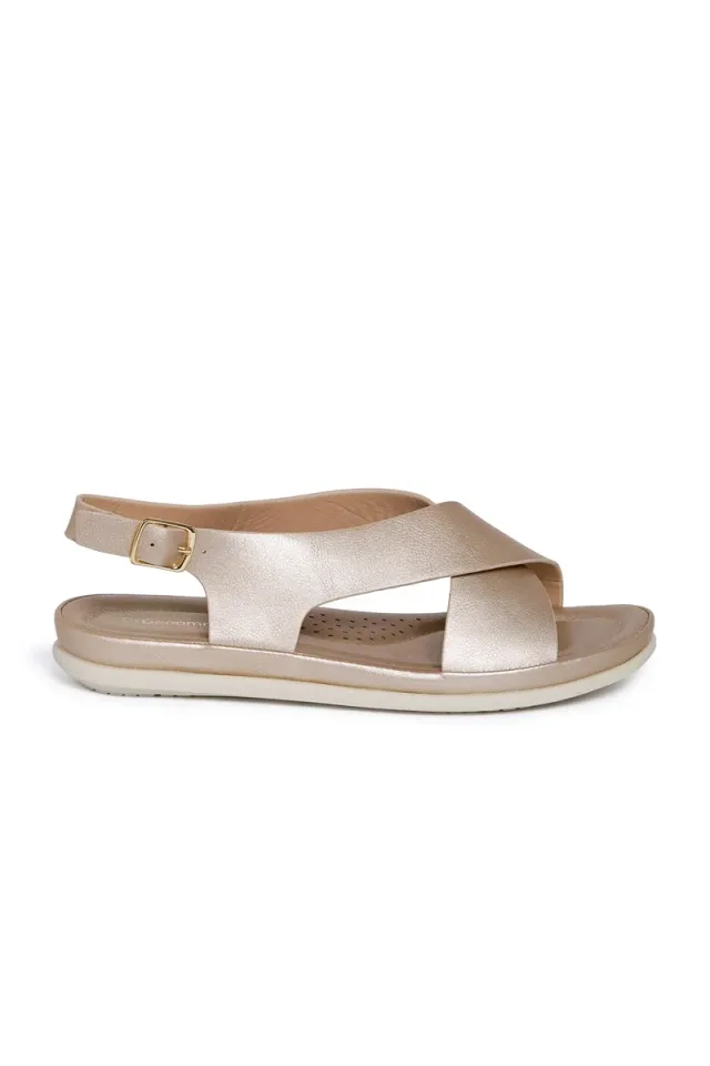 Geoomnii Women's Comfort Cushioned Slide Sandals