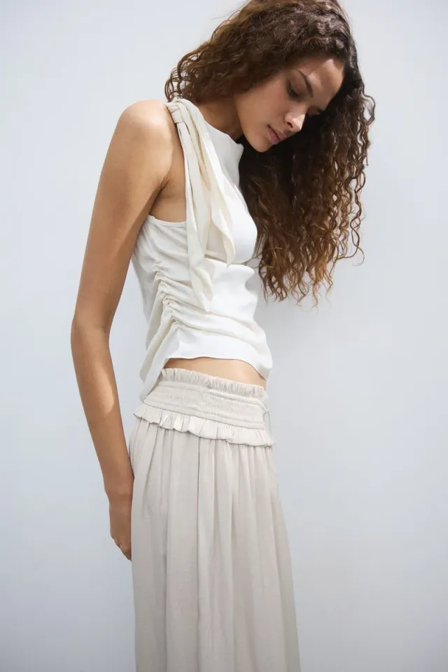 Tasseled Maxi Skirt – image 4