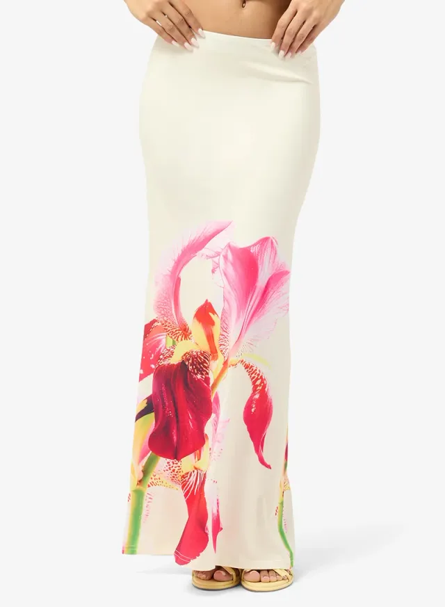 Floral Tank Top & Maxi Skirt Set – image 4