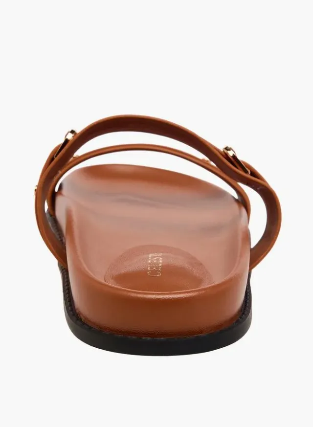 Women's Buckle Flat Sandals – image 4